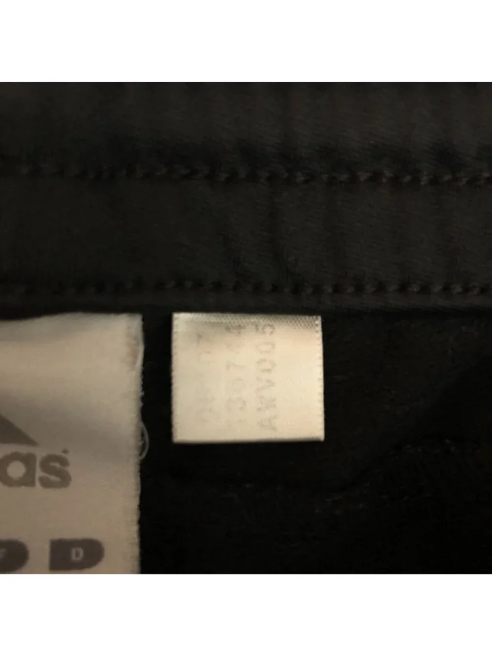 Adidas Mens Athletic Sweat Shorts Pockets Drawstring Black M HEMMED